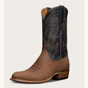 Tecovas Shark Sink Boots - The Quintin (Blue)